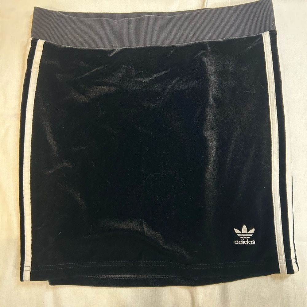 Adidas Velvet Mini Skirt